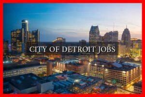 City of Detroit Jobs & Careers .